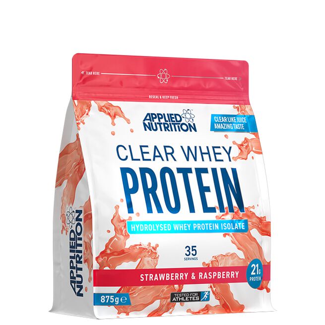 Applied Nutrition Clear Whey Vassleprotein 875 g Strawberry & Raspberry
