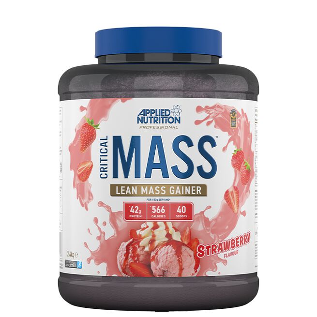 Applied Nutrition Critical Mass Gainer 2,4 kg Strawberry