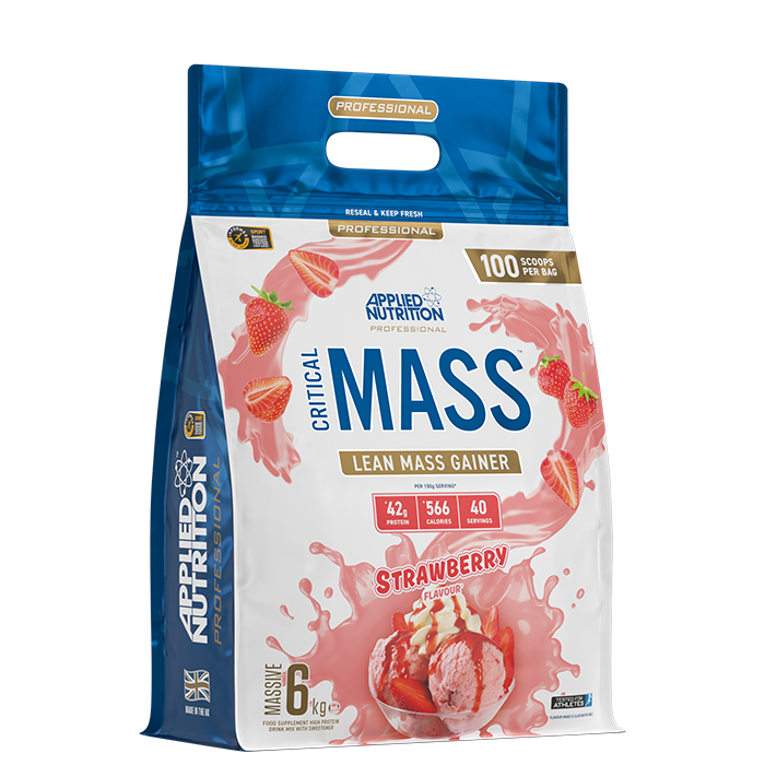 Applied Nutrition Critical Mass Gainer 6 kg Strawberry