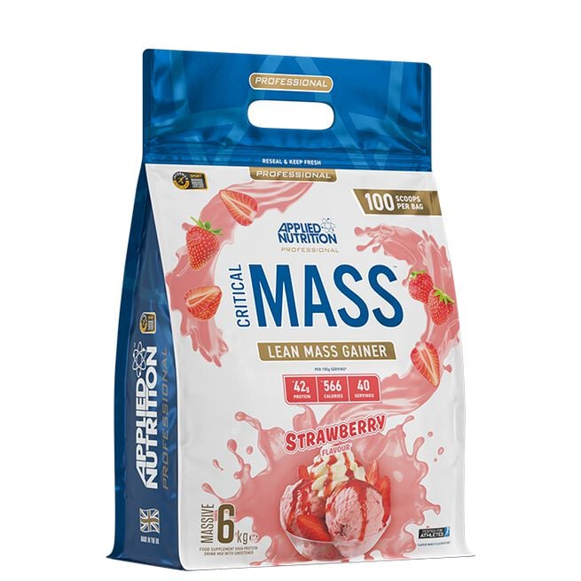 Applied Nutrition Critical Mass Gainer 6 kg Strawberry
