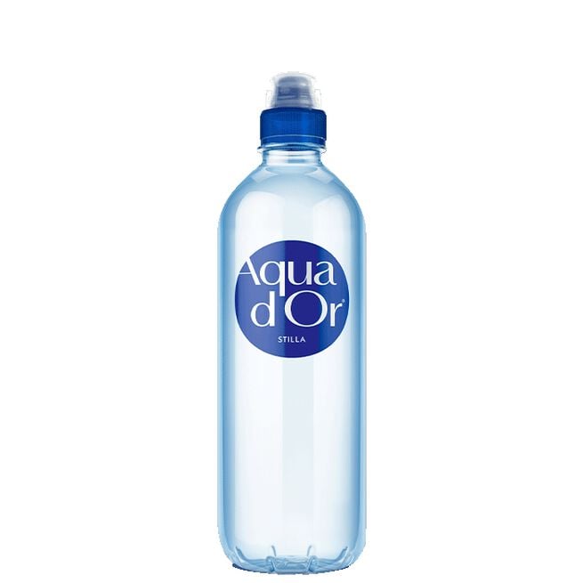 Aquador 15 x Aquador Stilla Vatten m sportkork, 650ml