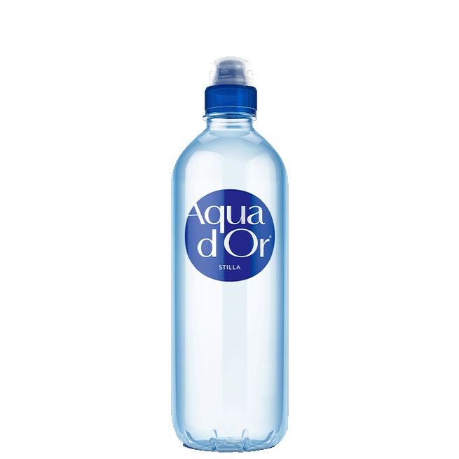 Aquador 15 x Aquador Stilla Vatten m sportkork, 650ml