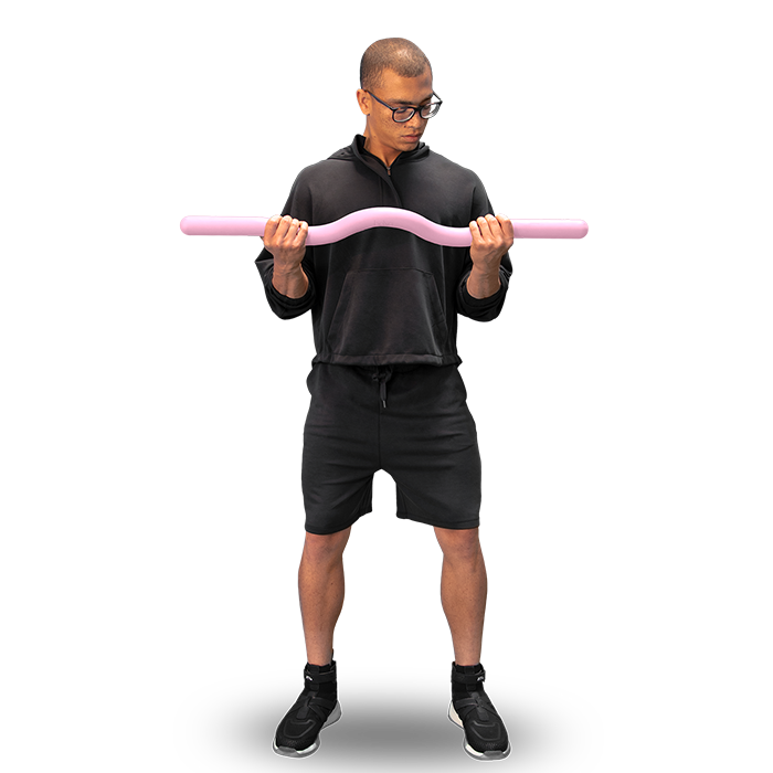 Bala Beam Skivstång 7 kg Rosa