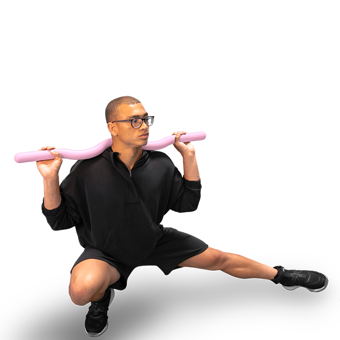Bala Beam Skivstång 7 kg Rosa