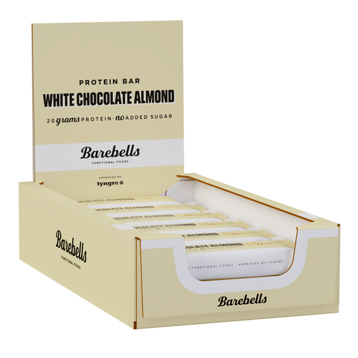 Barebells 12 x Barebells Proteinbar 55 g White chocolate almond