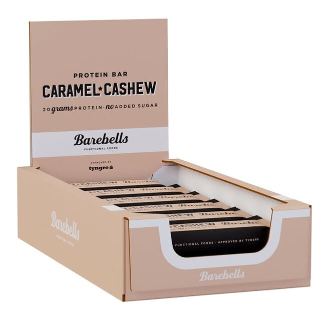 Barebells 12 x Barebells Proteinbar 55 g Caramel and Cashew