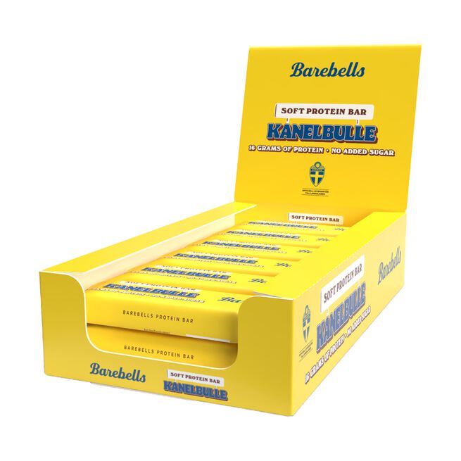 Barebells 12 x Barebells Soft Proteinbar 55 g Cinnamon Bun Limited Edition