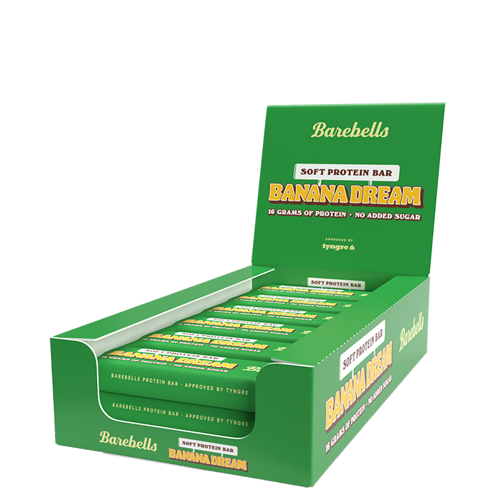 Barebells 12 x Barebells Soft Proteinbar 55 g Banana Dream