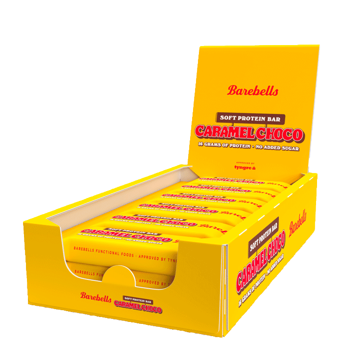 Barebells 12 x Barebells Soft Proteinbar 55 g Caramel Choco