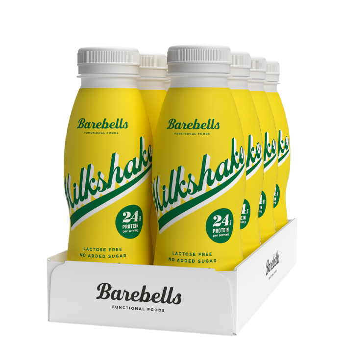 Barebells 8 x Barebells Protein Milkshake, 330 ml Banana