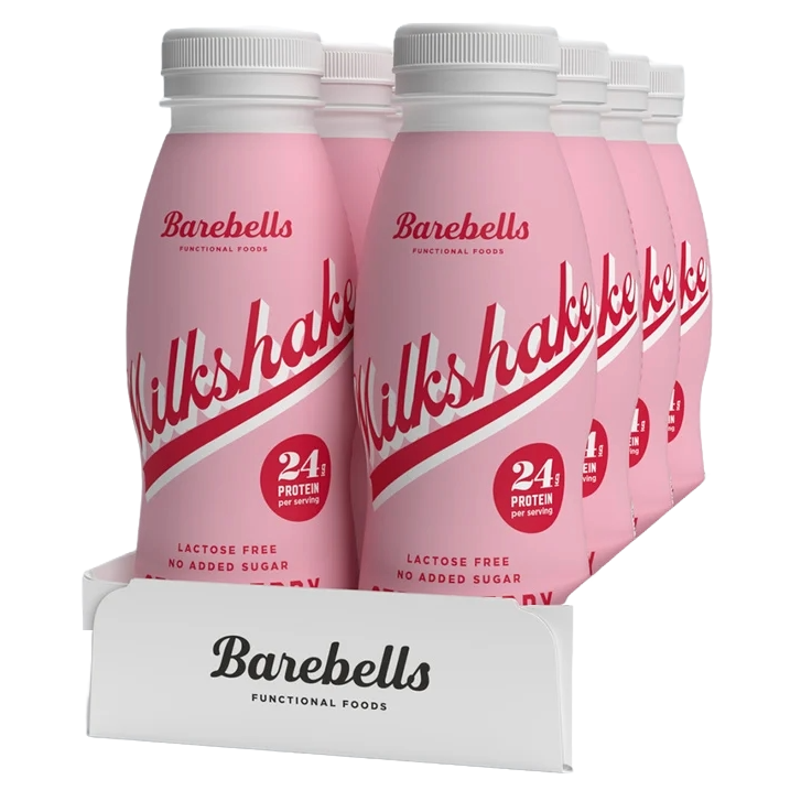 Barebells 8 x Barebells Protein Milkshake, 330 ml