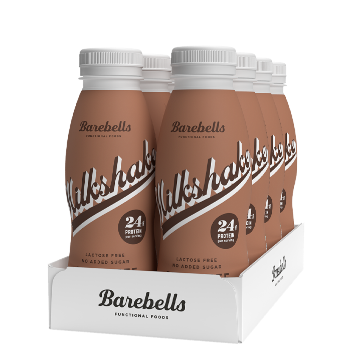 Barebells 8 x Barebells Protein Milkshake, 330 ml Chocolate