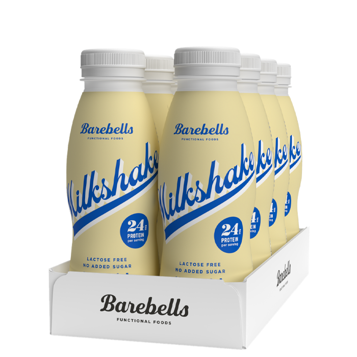 Barebells 8 x Barebells Protein Milkshake, 330 ml Vanilla