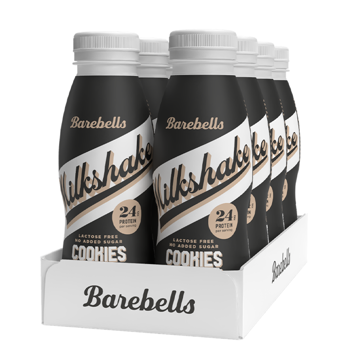 Barebells 8 x Barebells Protein Milkshake, 330 ml Cookies and Cream