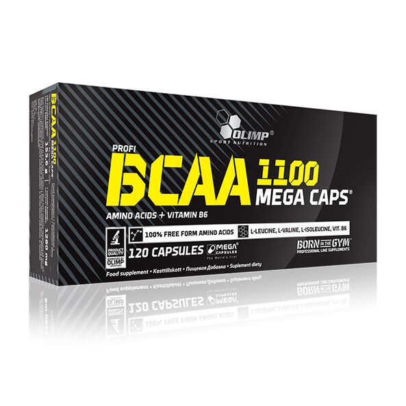 BCAA Mega Caps 120 kapslar