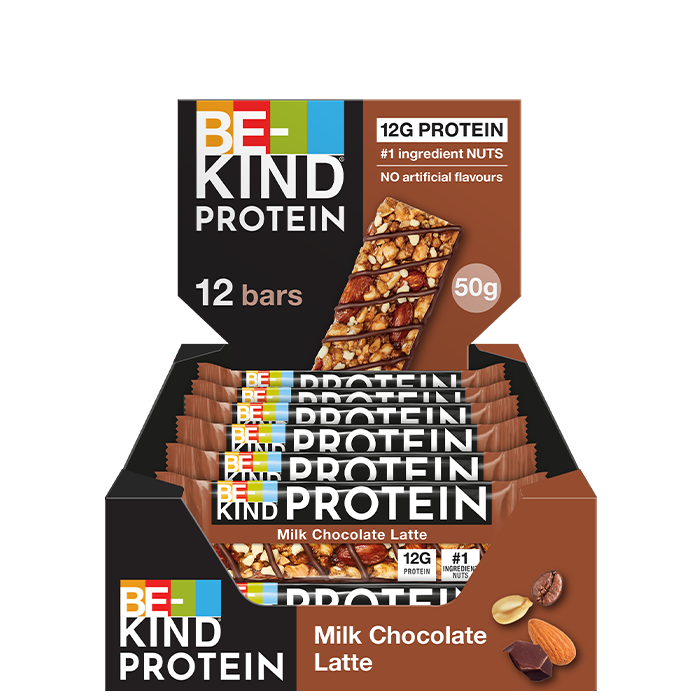 Be-kind 12 x BeKind Protein Bar 50 g Choc Latte