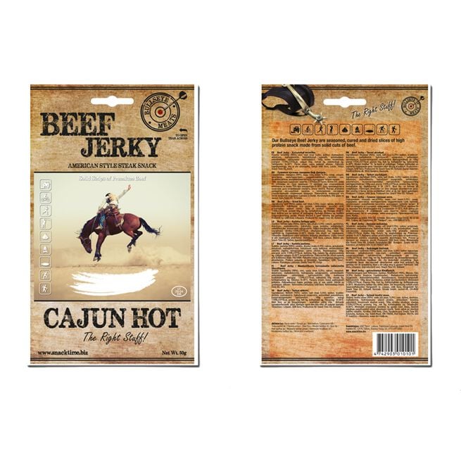 Beef Jerky Beef Jerky, 50 g Cajun-Hot
