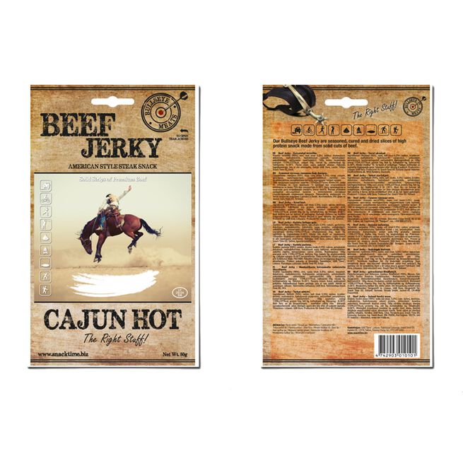 Beef Jerky Beef Jerky, 50 g Cajun-Hot