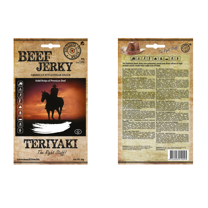 Beef Jerky Beef Jerky, 50 g Teriyaki