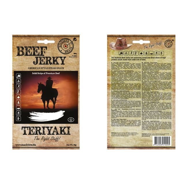 Beef Jerky Beef Jerky, 50 g Teriyaki