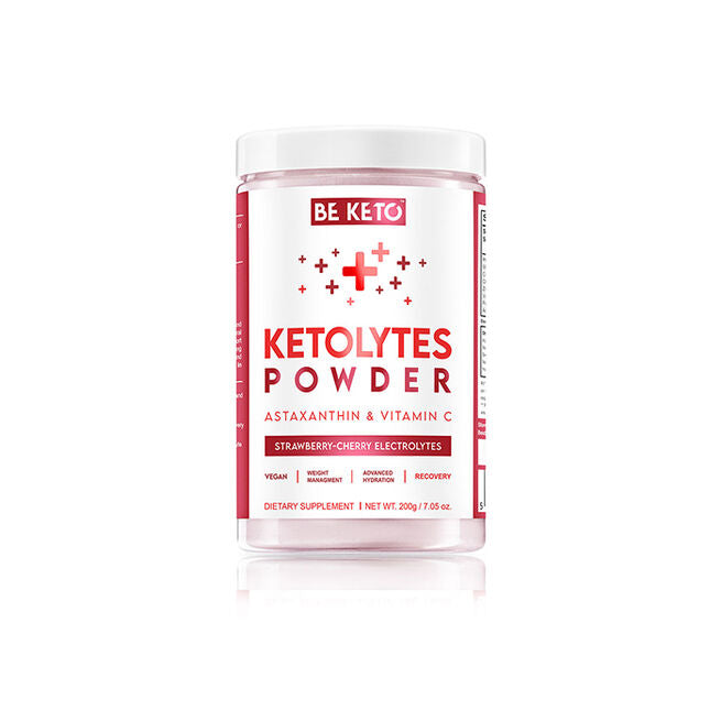 BeKeto KETO Electrolytes Powder 200 g Strawberry Cherry