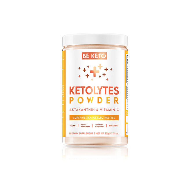 BeKeto KETO Electrolytes Powder 200 g Sunshine Orange