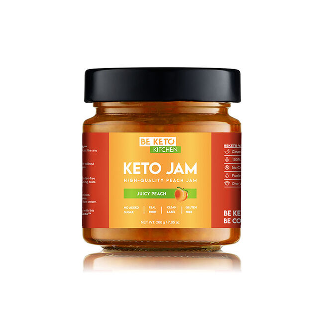 BeKeto KETO Jam Juicy Peach