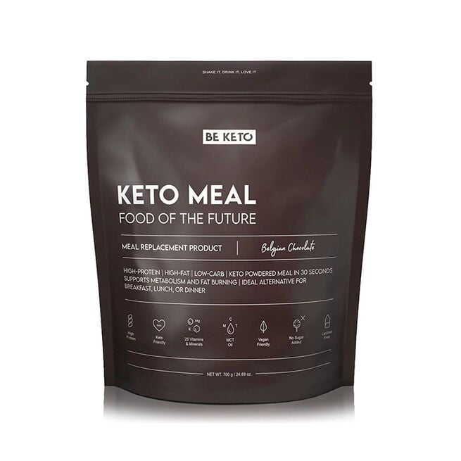 BeKeto KETO Meal 700 g Belgian Chocolate