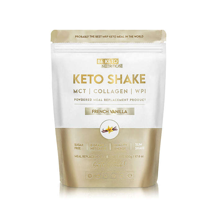 BeKeto KETO Shake 500 g French Vanilla