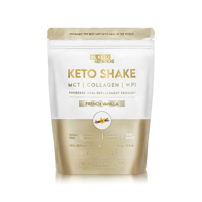 BeKeto KETO Shake 500 g French Vanilla
