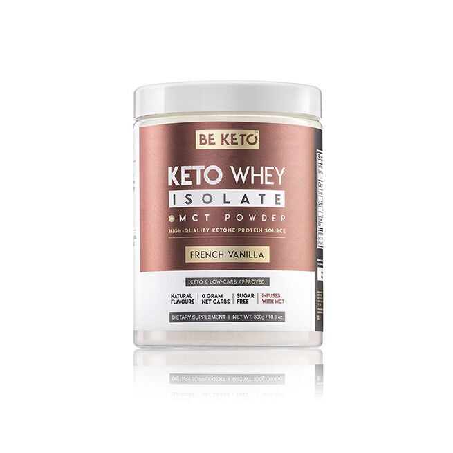 BeKeto KETO Whey + MCT 300 g Vanilla