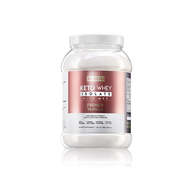 BeKeto KETO Whey + MCT 800 g Vanilla