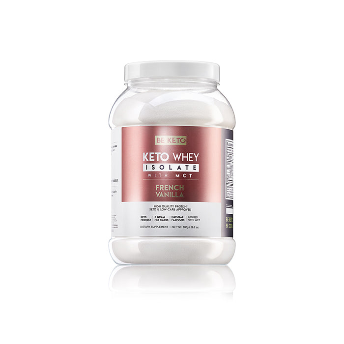 BeKeto KETO Whey + MCT 800 g Vanilla