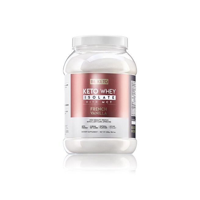 BeKeto KETO Whey + MCT 800 g Vanilla
