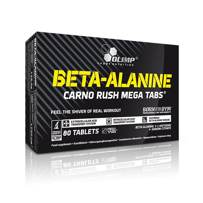 Beta-alanin Carno Rush PWO 80 tabs