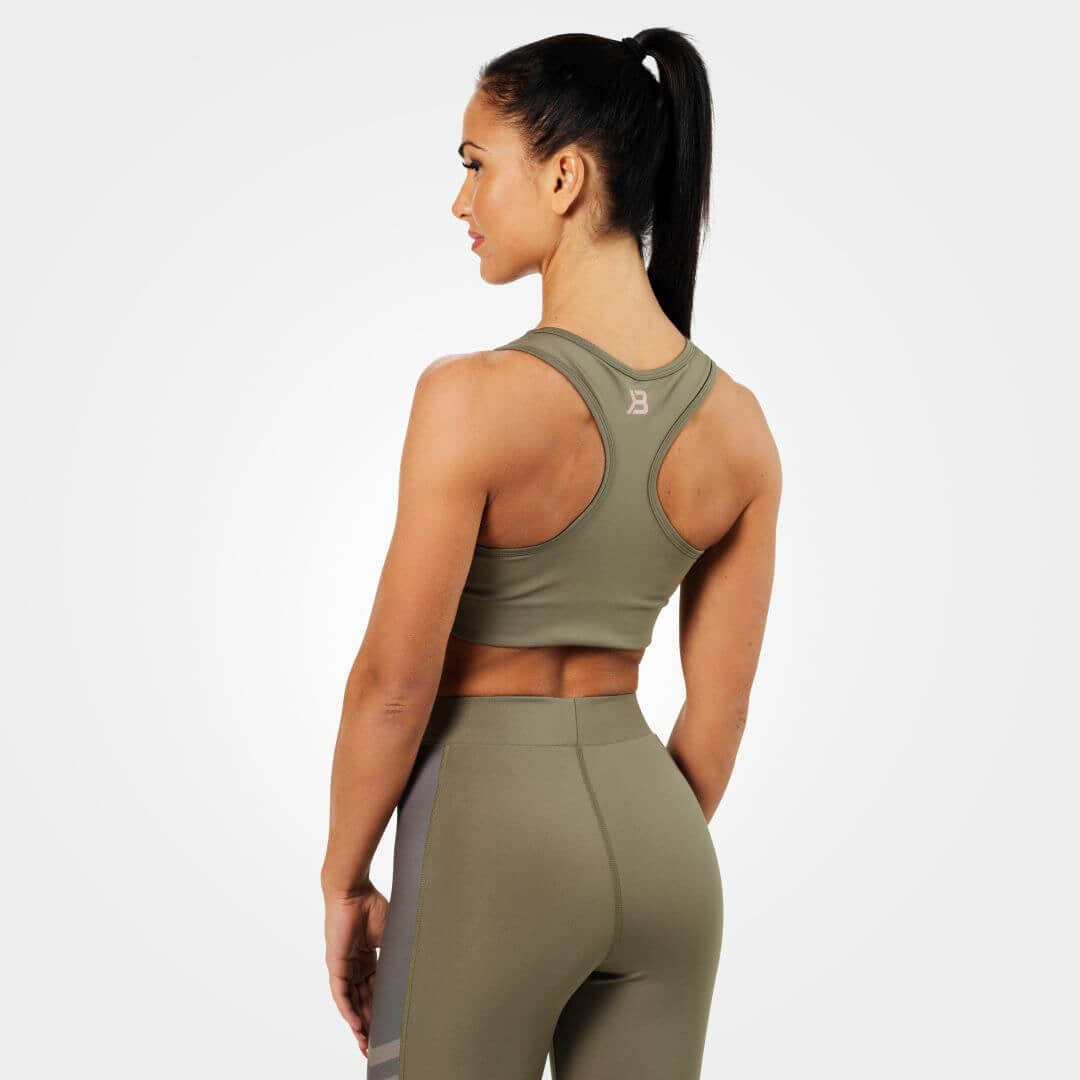 Better Bodies Bowery Sports Bra Washed Green