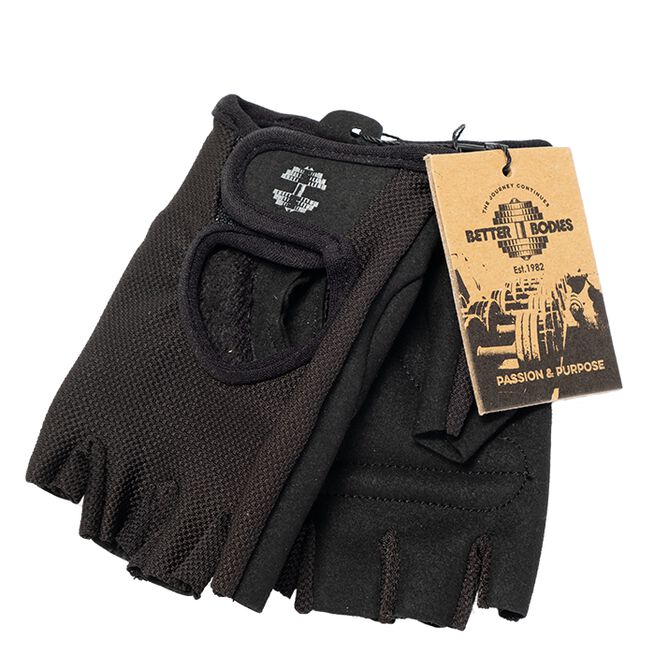 Better Bodies Gear BB Womens Träningshandskar Svart