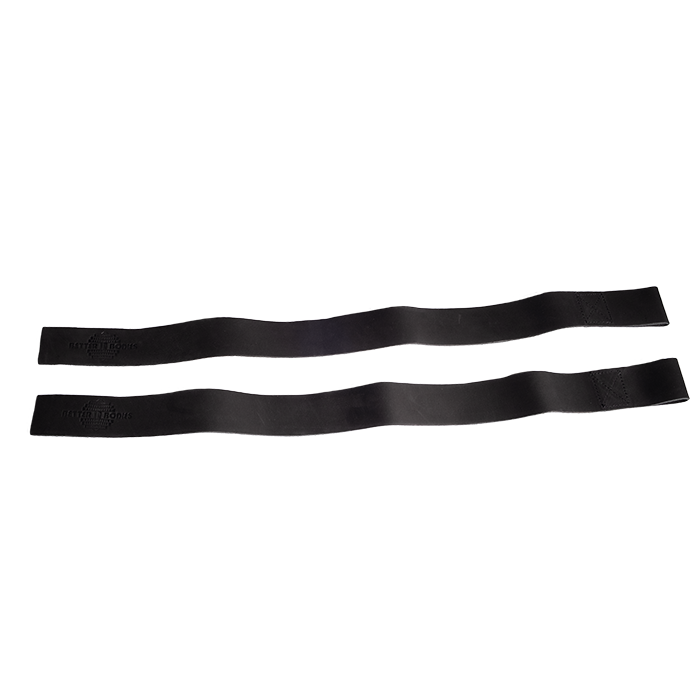 Better Bodies Gear Lifting Straps Läder Svart