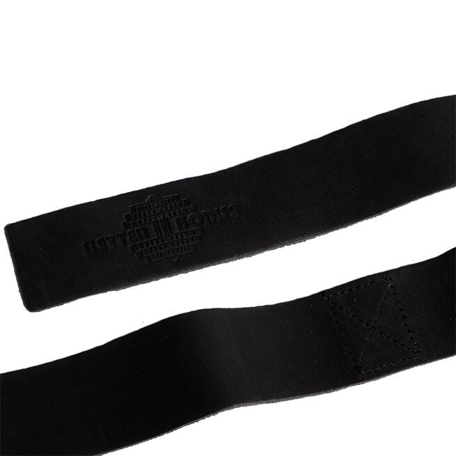 Better Bodies Gear Lifting Straps Läder Svart