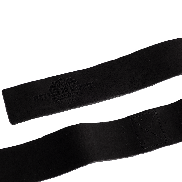 Better Bodies Gear Lifting Straps Läder Svart