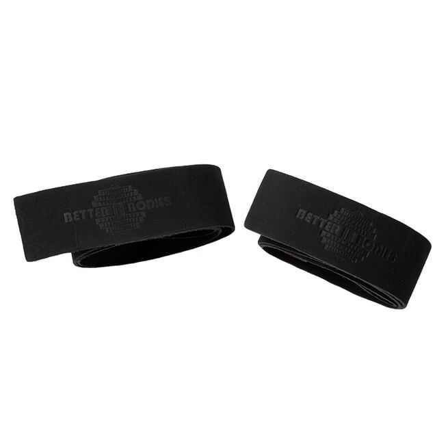 Better Bodies Gear Lifting Straps Läder Svart