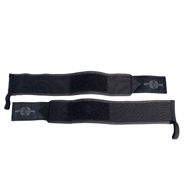 Better Bodies Heavy BB Wrist Wraps 45 cm Svart