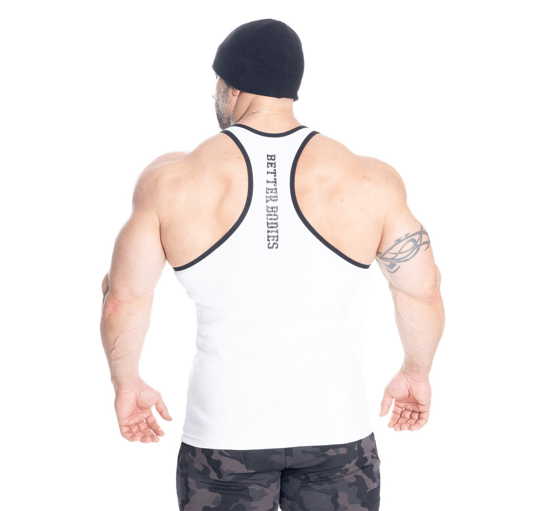 Better Bodies Jersey Rib T-Back White