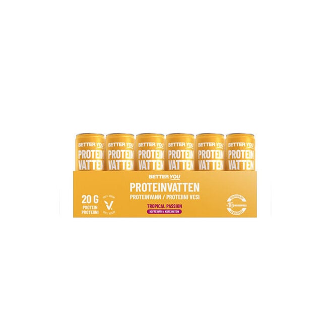 Better You 24 x Proteinvatten 330 ml Passionsfrukt