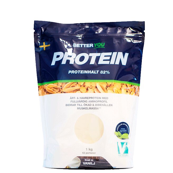 Better You Ärt och Havreprotein 1 kg Vanilj