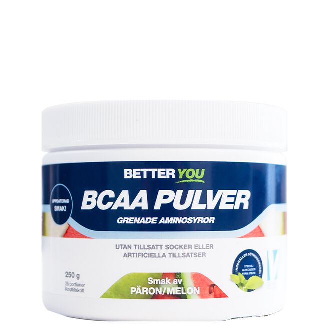 Better You Naturligt BCAA Pulver 250 g Päron/Melon
