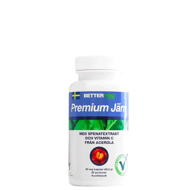 Better You Premium Järn 60 kapslar