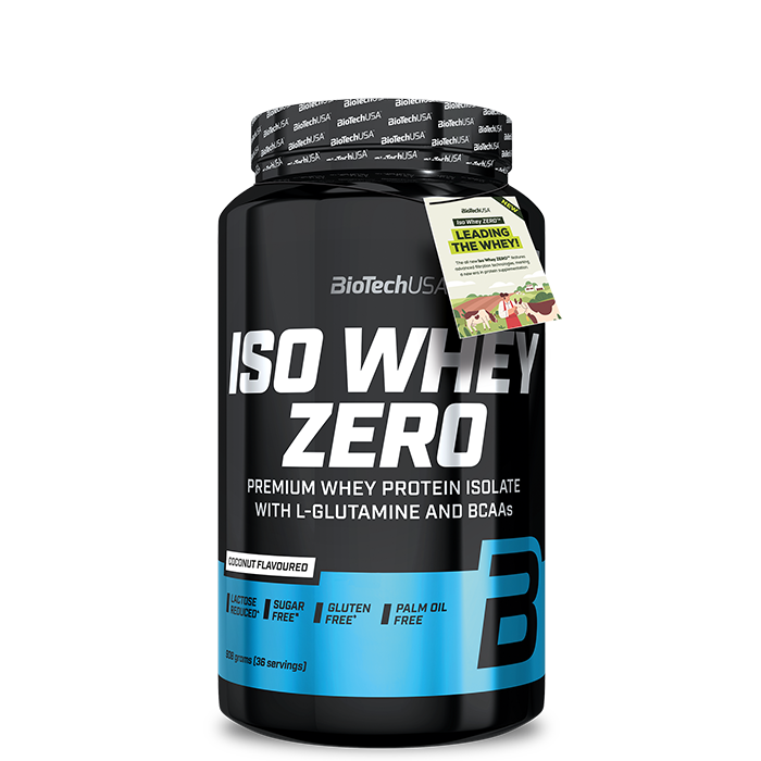 Biotech USA Iso Whey Zero Laktosreducerat Vassleproteinisolat 908 g Kokos