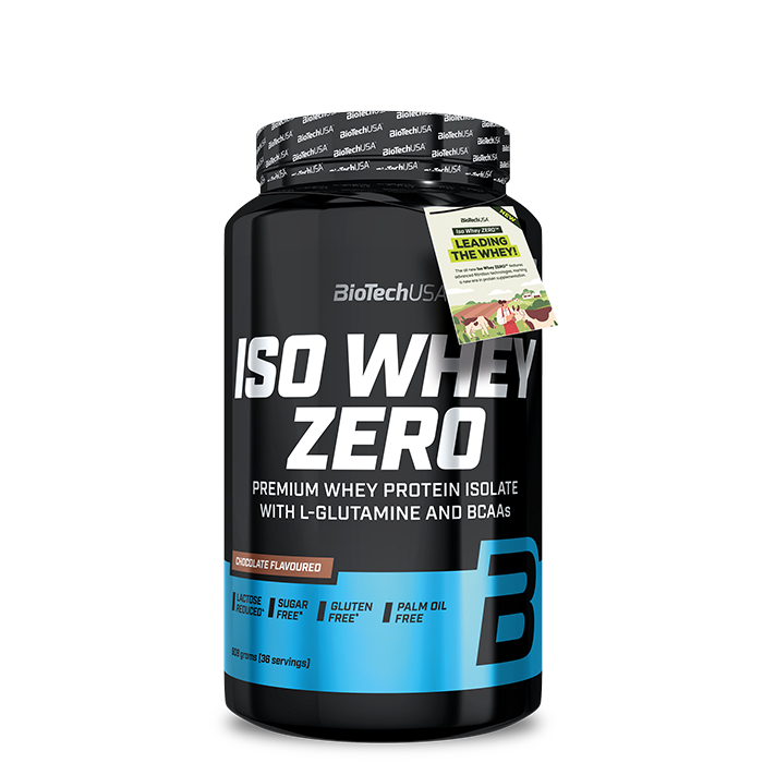 Biotech USA Iso Whey Zero Laktosreducerat Vassleproteinisolat 908 g
