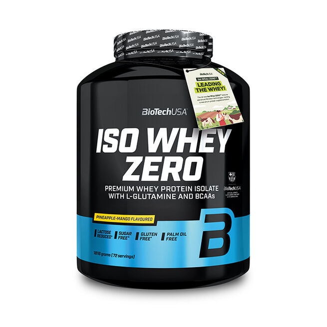 Biotech USA Iso Whey Zero Vassleproteinisolat 1816 g Pineapple Mango